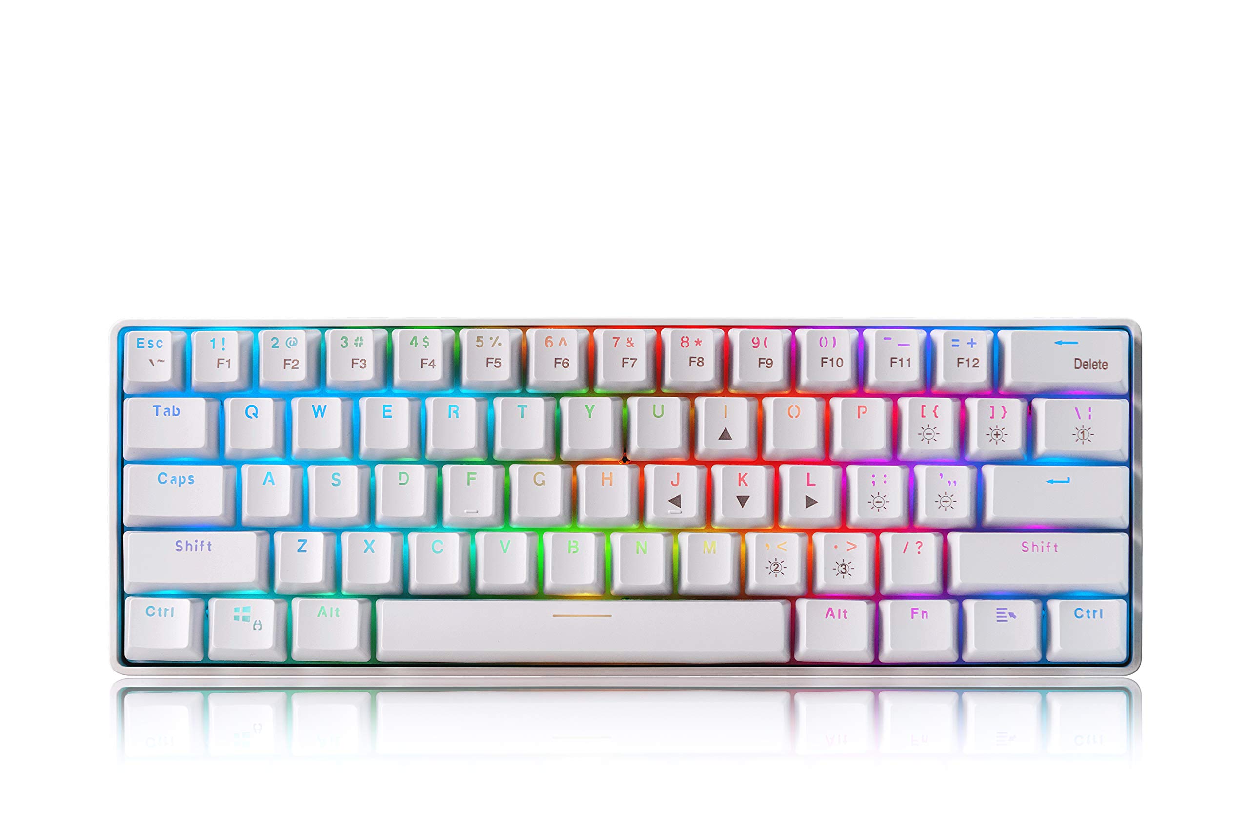 Buy DGG YK600 RGB 60 Compact Mechanical Keyboard,Wired and Wireless