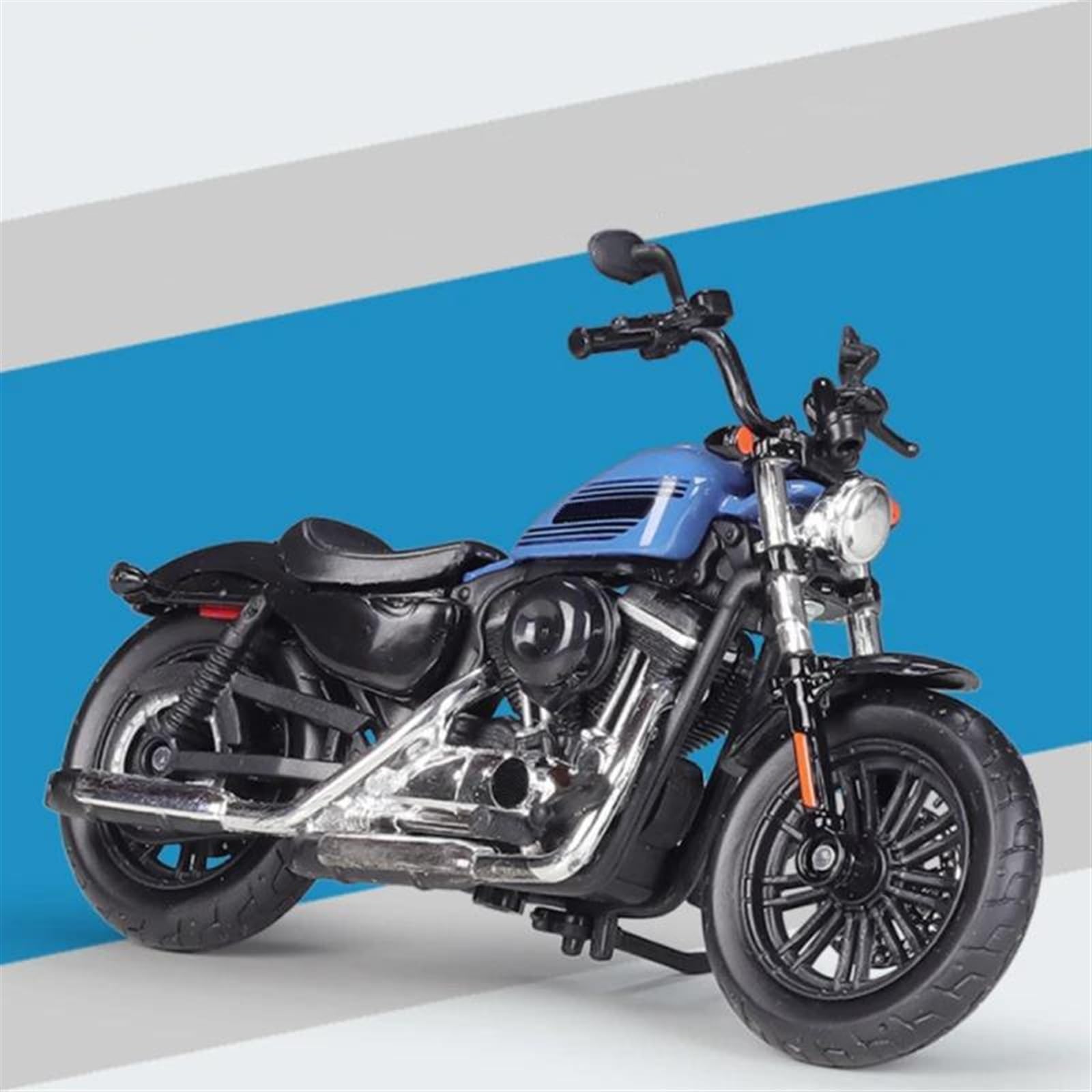 Modello 1:18 Per Harley Forty-Eight Special 2022 Modello Di Moto Pressofuso In Metallo Da Collezione