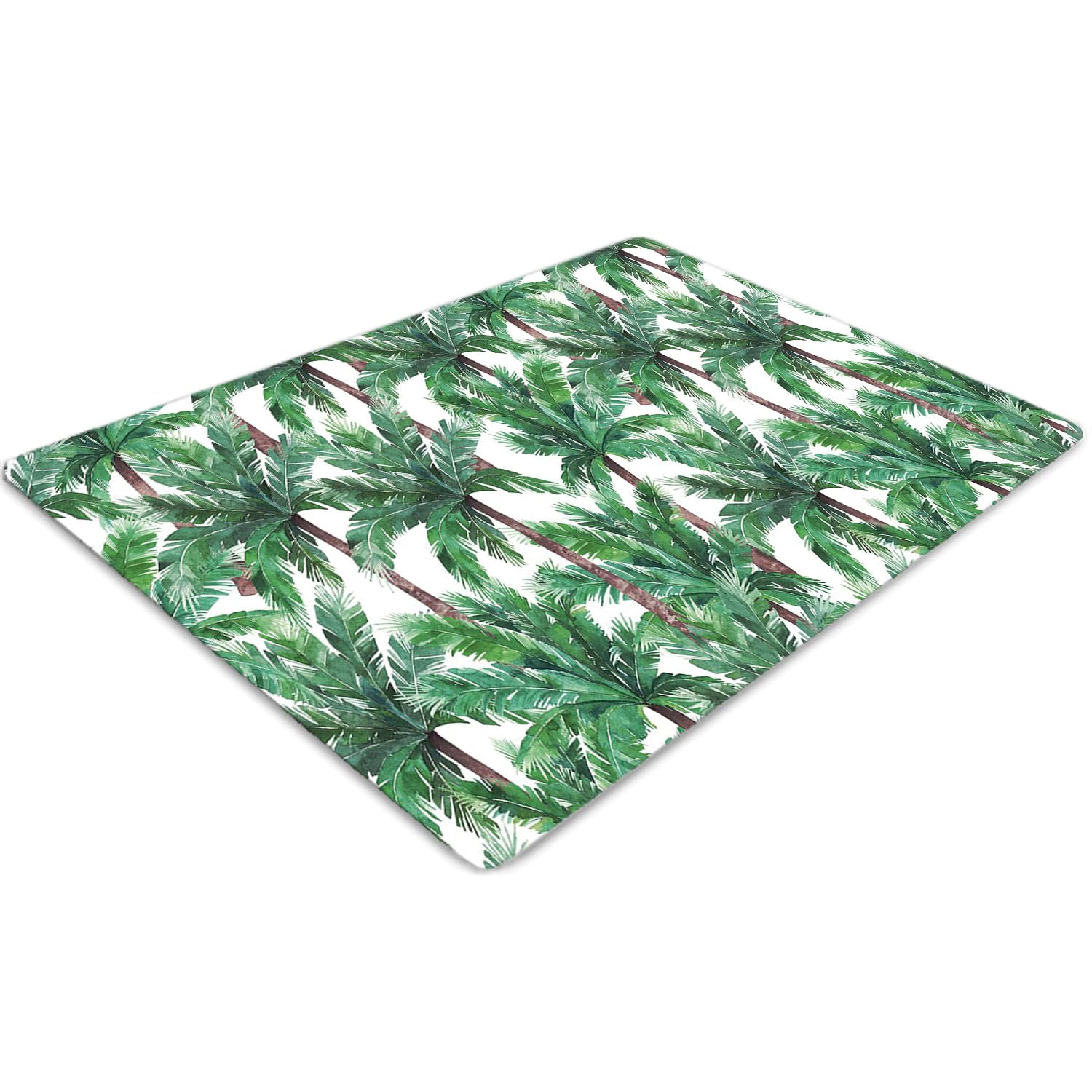 Tapis de chaise PVC rectangulaire protège-sol imperméable et antidérapant 120x90 cm