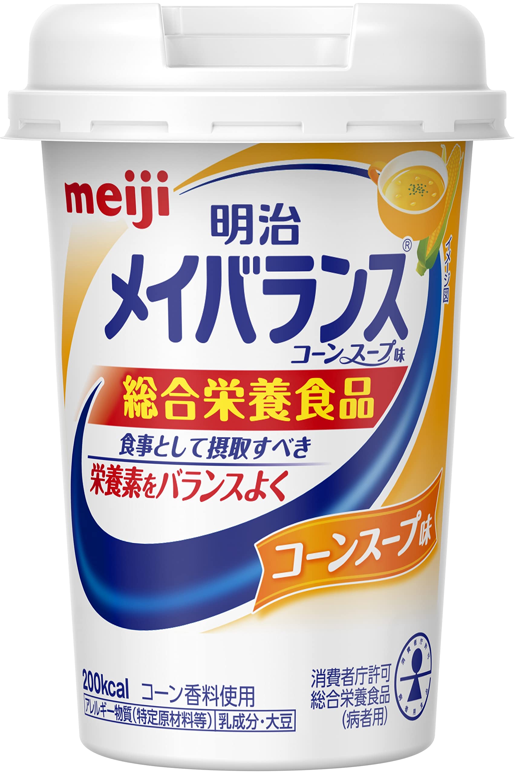 明治メイバランスミニ コーンスープ味 24本×3ケース 【公式通販】