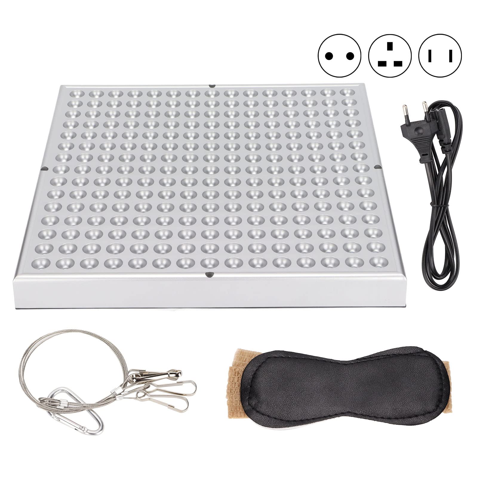 Hozee Lichttherapielampe, Praktische Blaulichttherapielampe, Home Beauty LED-Energielampe Zur Heilung von Baby-Gelbsucht/Akne-Behandlung, 110-240V(EU)