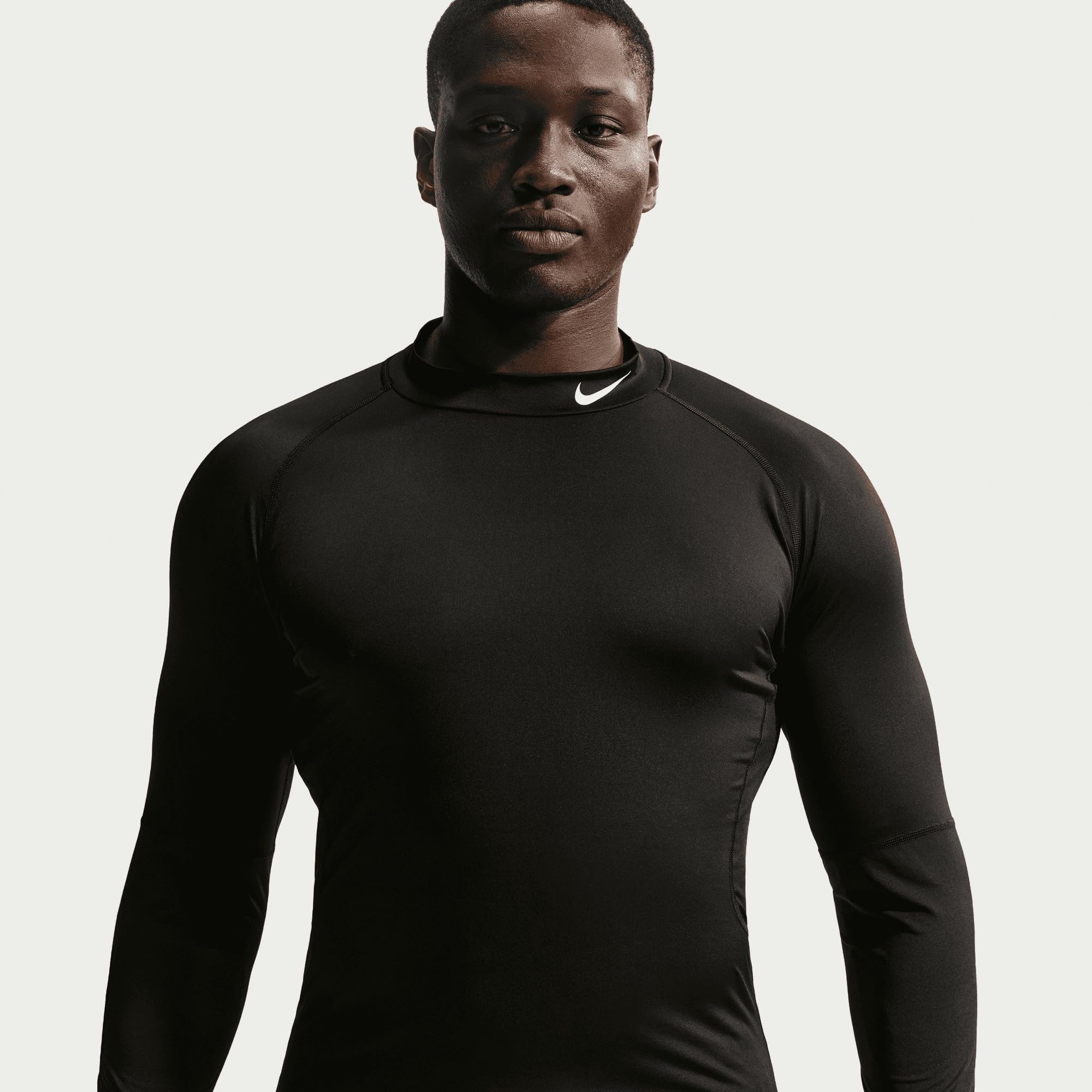 Nike Herren M Np Df Tight Ls Mock Vest (1er Pack)