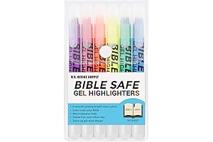 Sparkle and Shine Gel Highlighters for Bible Study