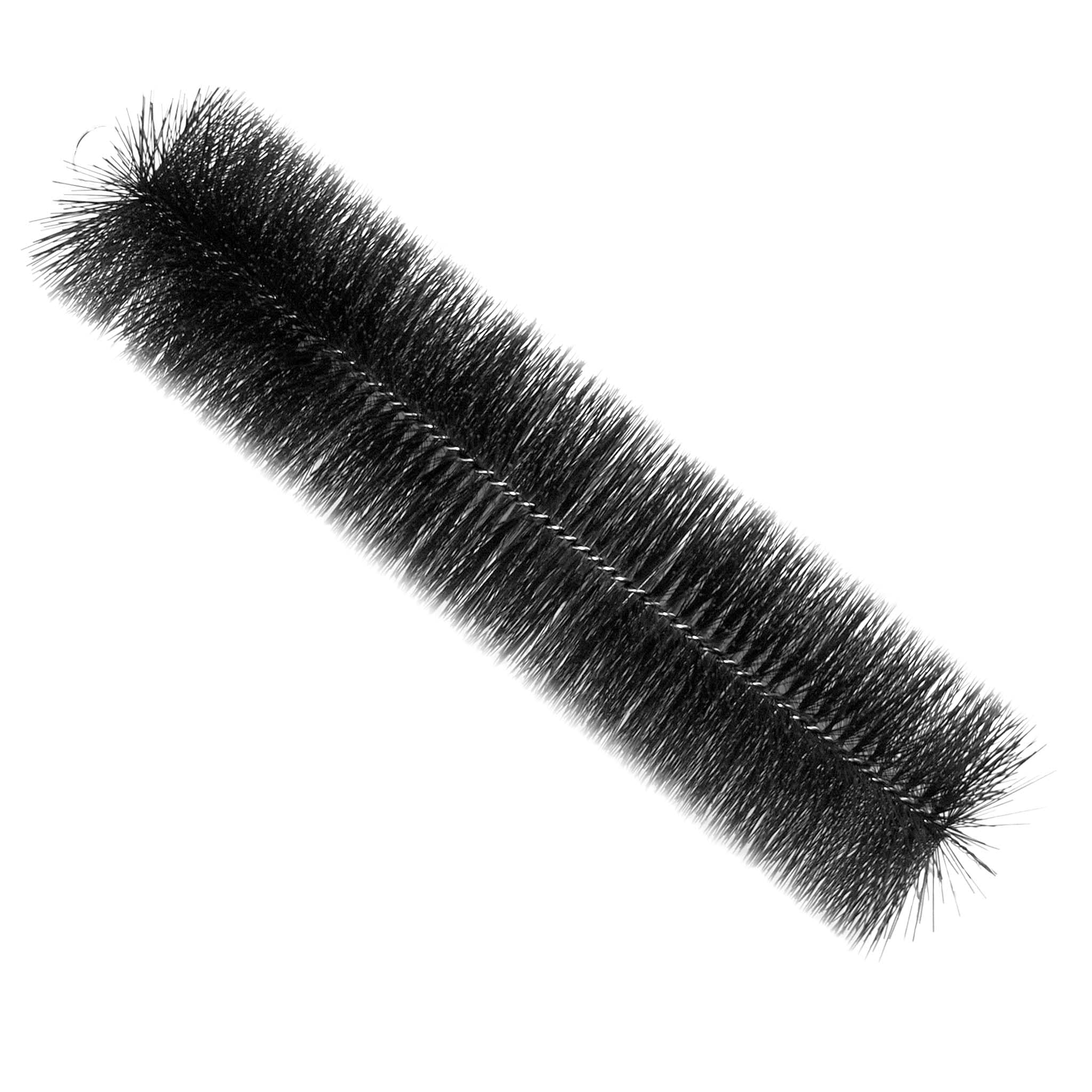 Wiltec Lot de 24x Brosse filtrante Black Brush - 30 x Ø 15 cm - en Polypropylène - Filtration et Élimination de Particules, Noires - pour Bassins et Étangs Koi Jardin