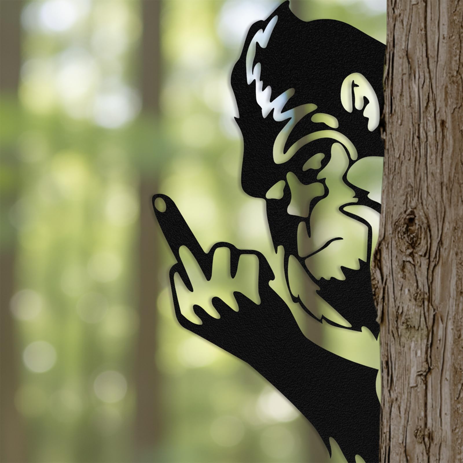Amazon.com: Quanqiuyi Funny Gorilla Wall Art - Rustproof Metal