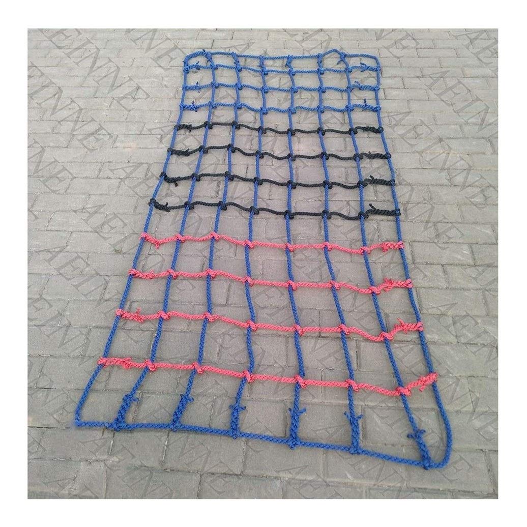 Kletternetz for Swing Set 14mm dicken Seil Sicher Ladung-Netz Gym Baum Felsen Outdoor Indoor Fracht Treehouse Felswand Webbing Rahmen Spielplatz Kinderkrippe Sicherheit for Erwachsene Kinder Kinder