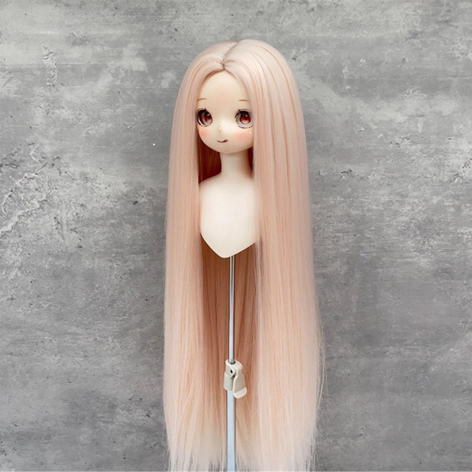 ビスクドール用ウィッグ人毛　ストレートロングヘア Amazon.co.jp: 1/4 ドールウィッグ、1/4 ドールロングストレート