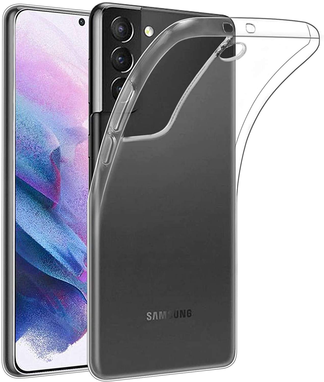 SmartLike Samsung Galaxy S21, Plain Exclusive Transparent Back Cover Clear Thin Case for Samsung Galaxy S21 6.2" (B08T5LVPQ4) Amazon Price History, Amazon Price Tracker