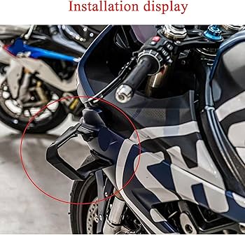 Bmw S1000RR サイドフェアリング　ウイングレット　今週末まで値引き中 Amazon | GYMARK オートバイフェアリング翼空力ウイングレット
