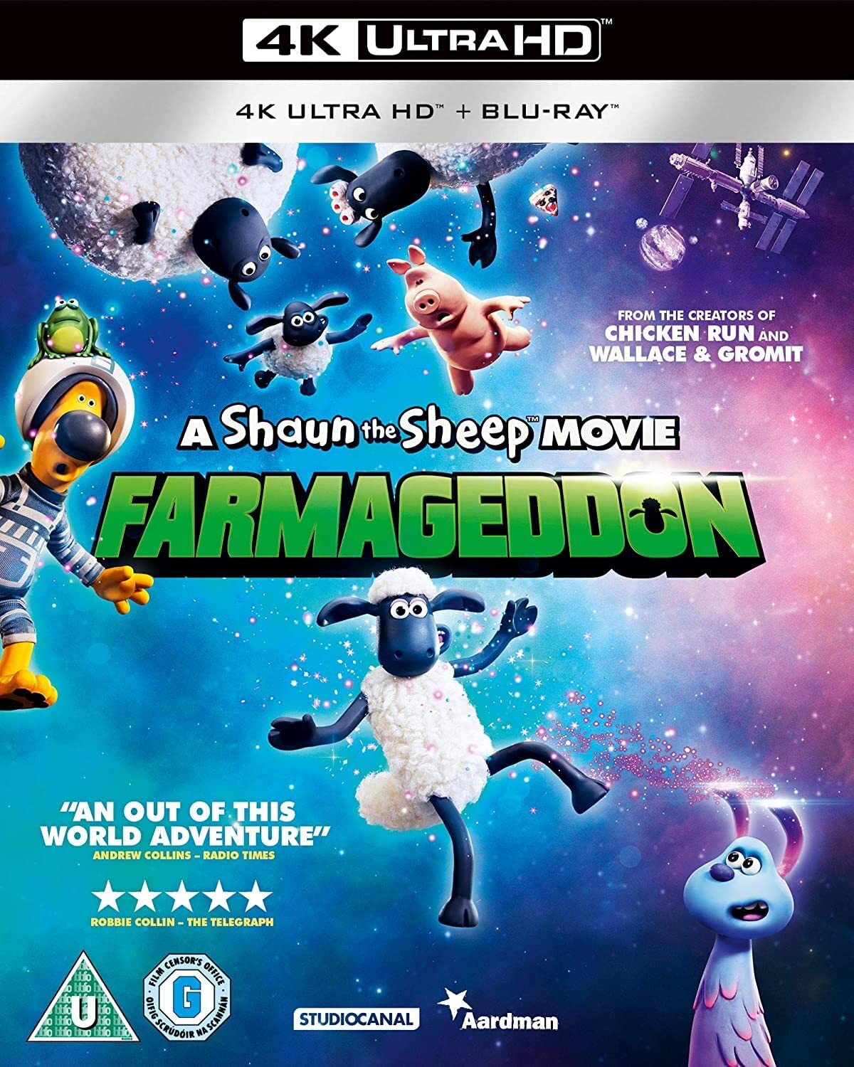 A Shaun The Sheep Movie: Farmageddon - 4K Ultra HD (Includes Blu-ray)