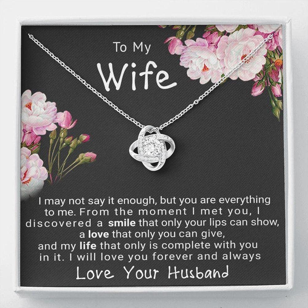 rakva 925 Silver Gift Wife Necklace, Gift For Wife Love Knot Necklace, Christmas Gift For Wife, On Her Birthday Gift, Gift For Wife From Husband (B0C5MVN558) Amazon Price History, Amazon Price Tracker