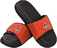 Vista 12 de FOCO mens NFL Team Logo Sport Shower Foam Slide Flip Flop Sandals