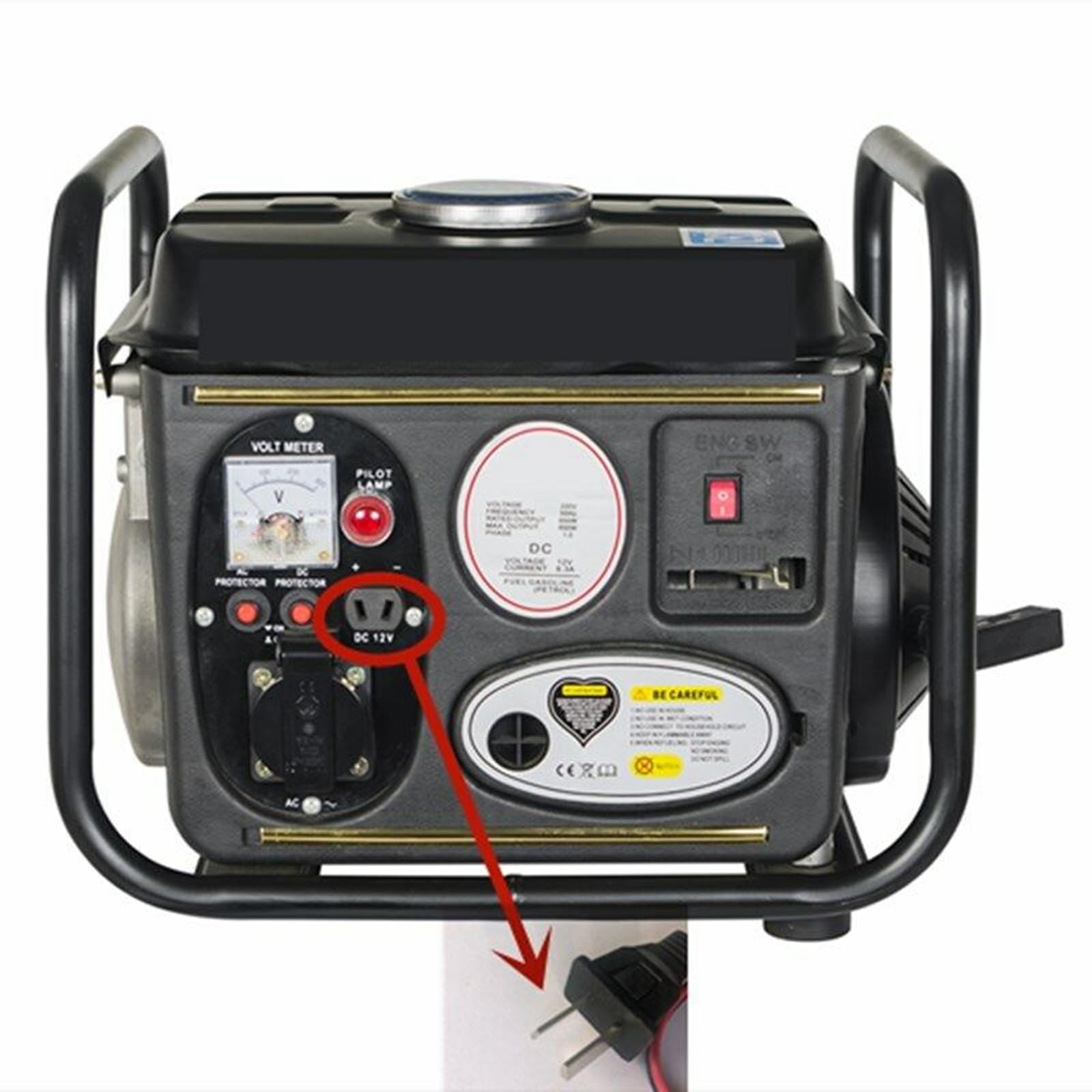 BODYA 2 Pz 12 V DC 0.7 M 2ft Generatore Cavo di Ricarica per