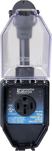 Miniatura 1 de Progressive Industries 30 Amp y 50 Amp protectores de sobrecarga portátiles y cableados