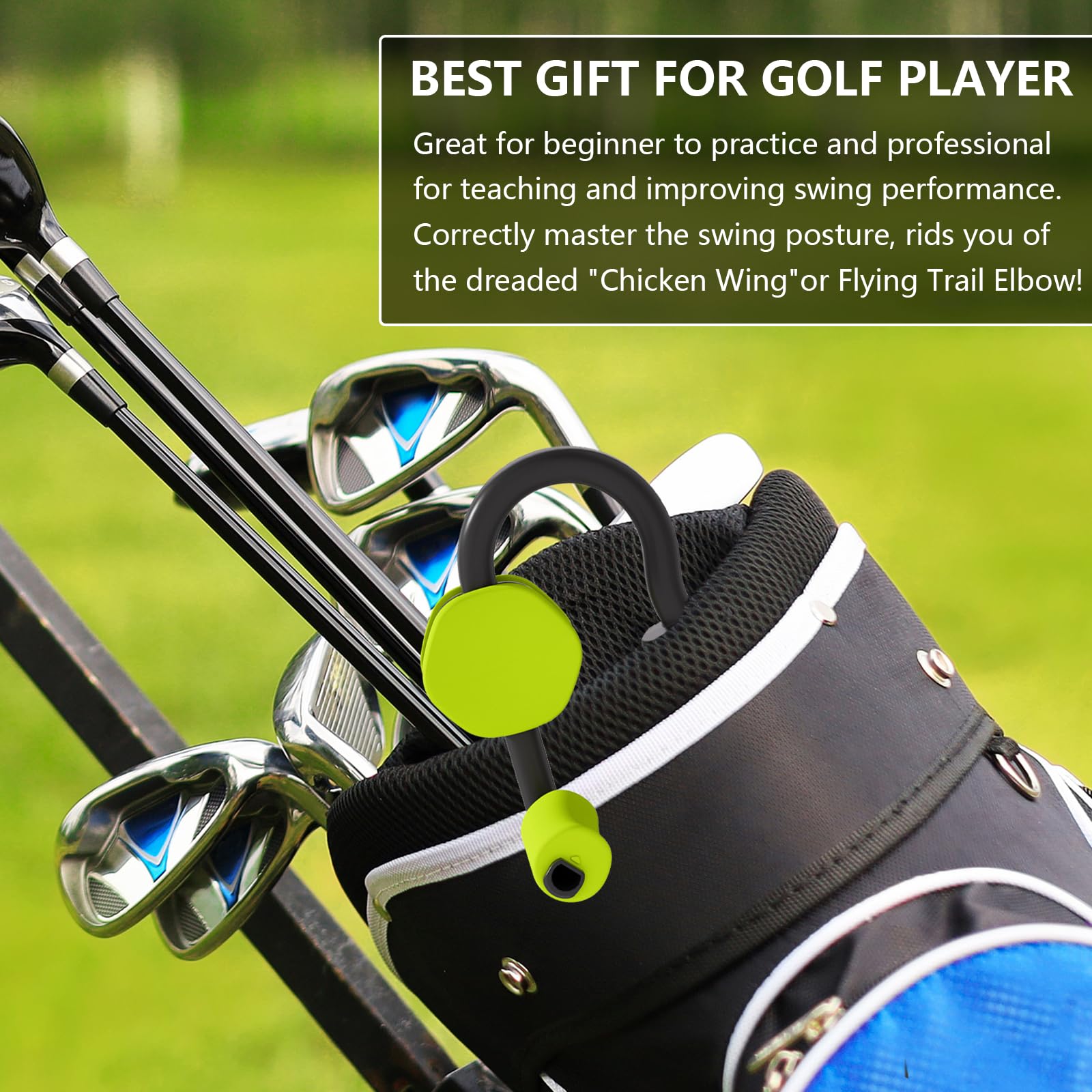 Entrenadores de Golf, Equipo de Práctica de Putting con Mecanismo Antideslizante para Mejorar el Swing