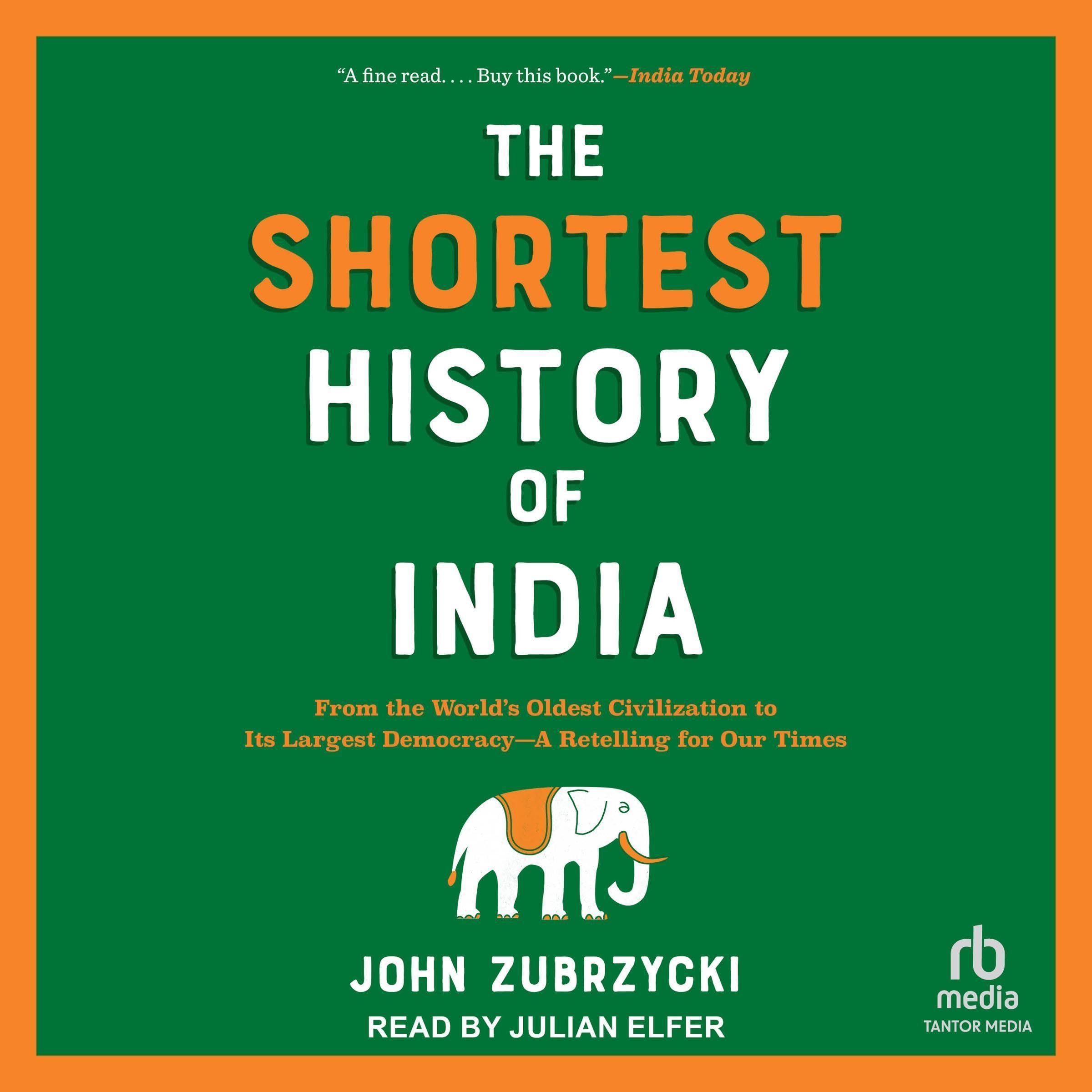 Cover art for The Shortest History of India