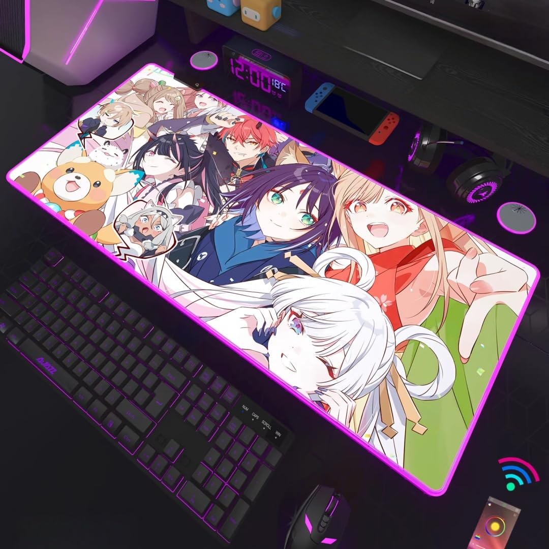 Amazon.co.jp: WRLIYI（ウオリア一） 超かぐや姫！マウスパッド LED