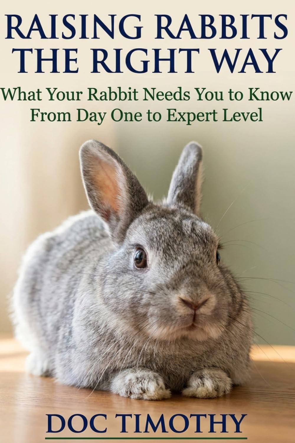 Raising Rabbits The Right Way: What Your Rabbit Needs You to Know From Day One to Expert Level