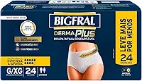Roupa Íntima Bigfral Derma Plus G/XG 24 Unidades