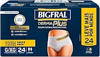 Roupa Íntima Bigfral Derma Plus G/XG 24 Unidades