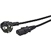 Amazon Basics - Power cord - 3 m, black