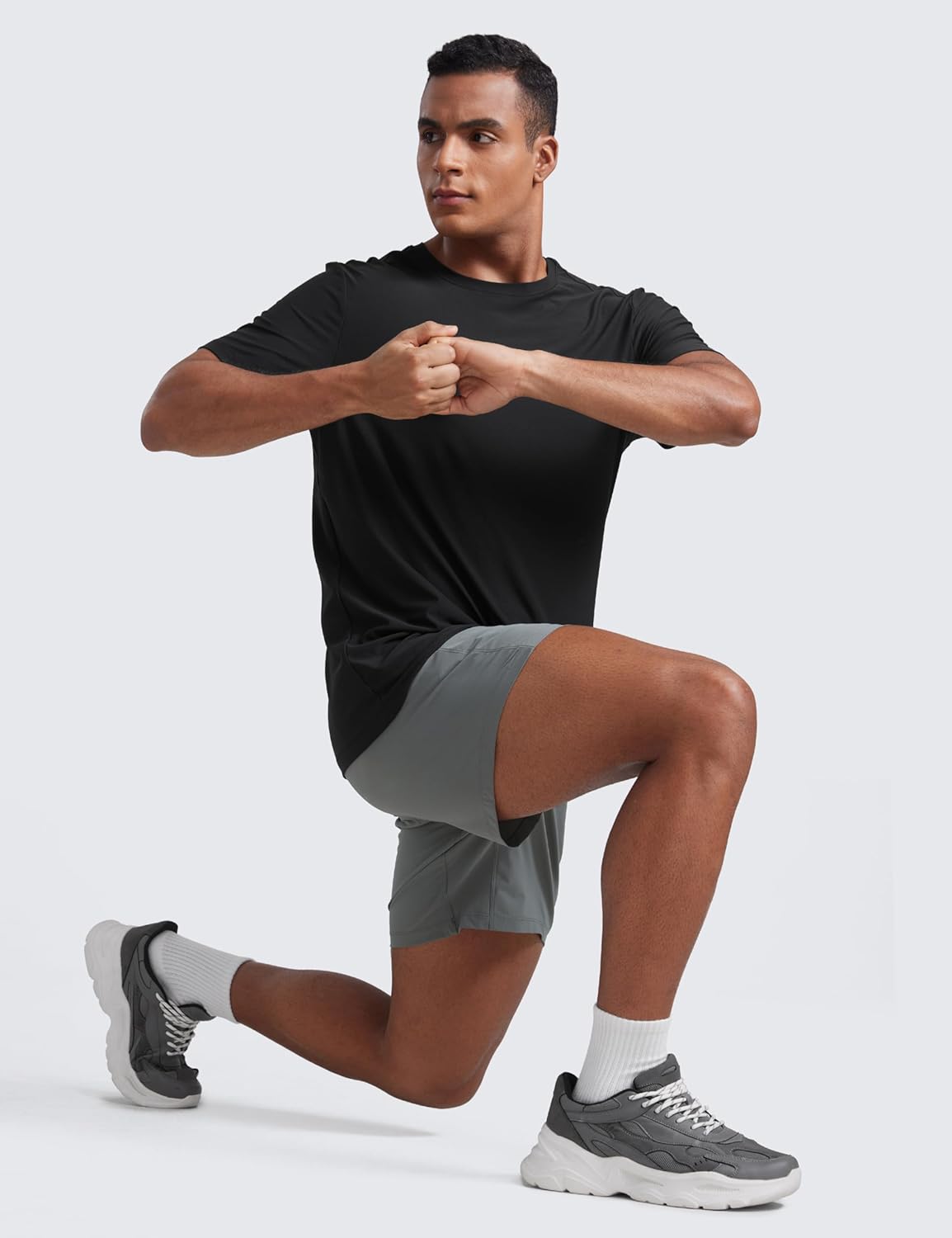 CRZ YOGA Cloudweight Crewneck Shirts for Men - Comfy Lightweight Workout Casual Athletic Short Sleeve T-Shirts - Image 3