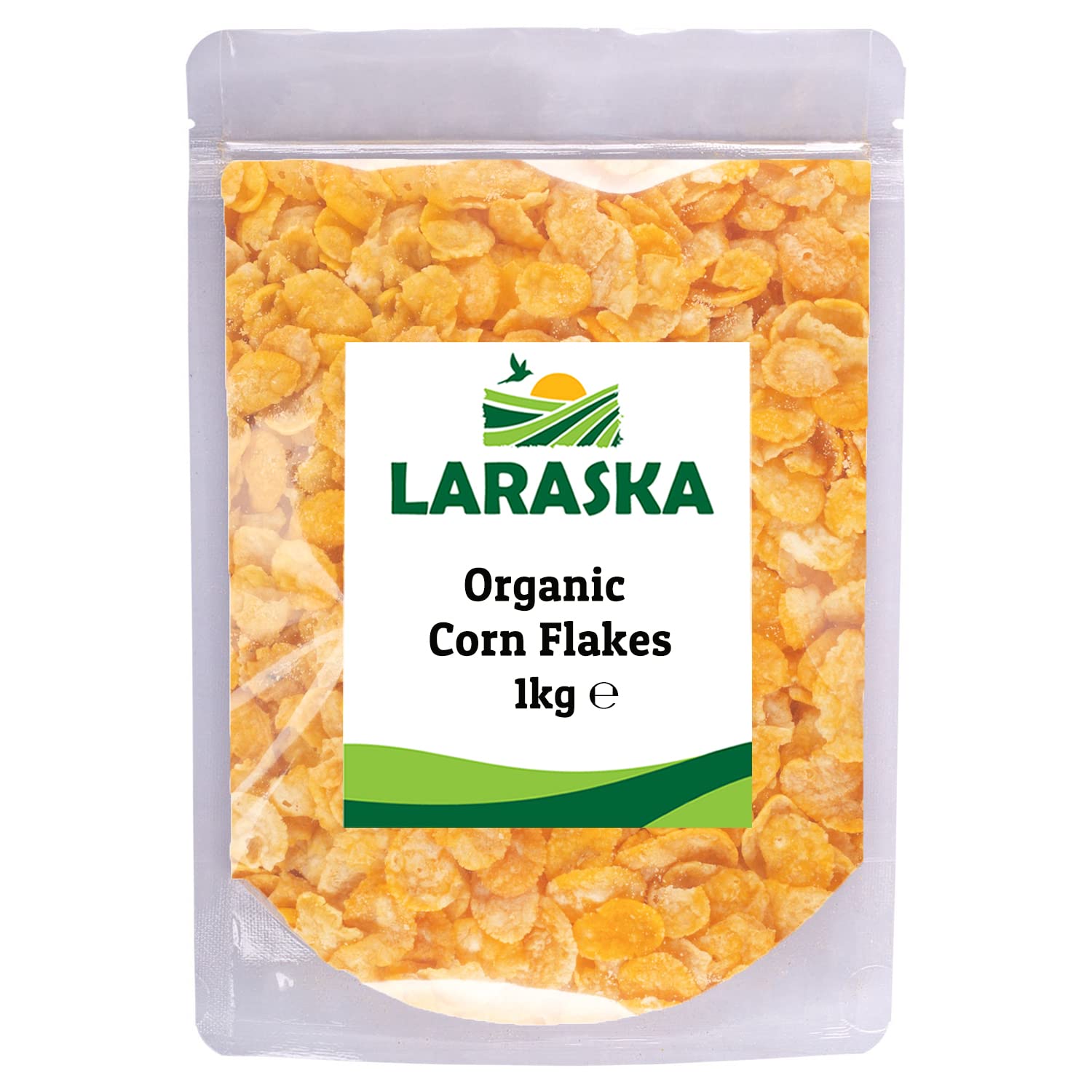 Organic Corn Flakes 1kg - No Added Sugar