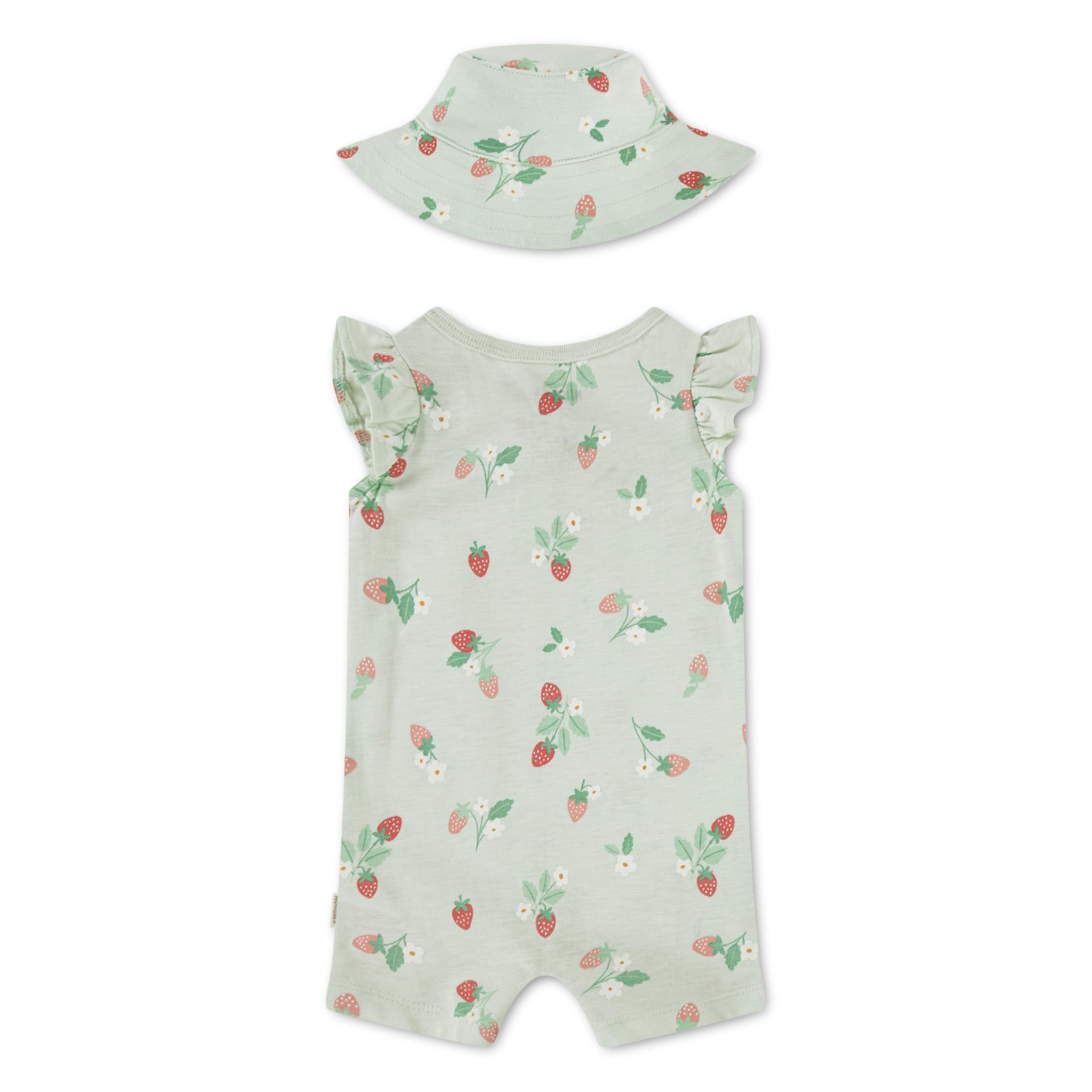 HUGGIES Z3307 HUGGIES Barboteuse et chapeau Bébé fille (lot de 2)