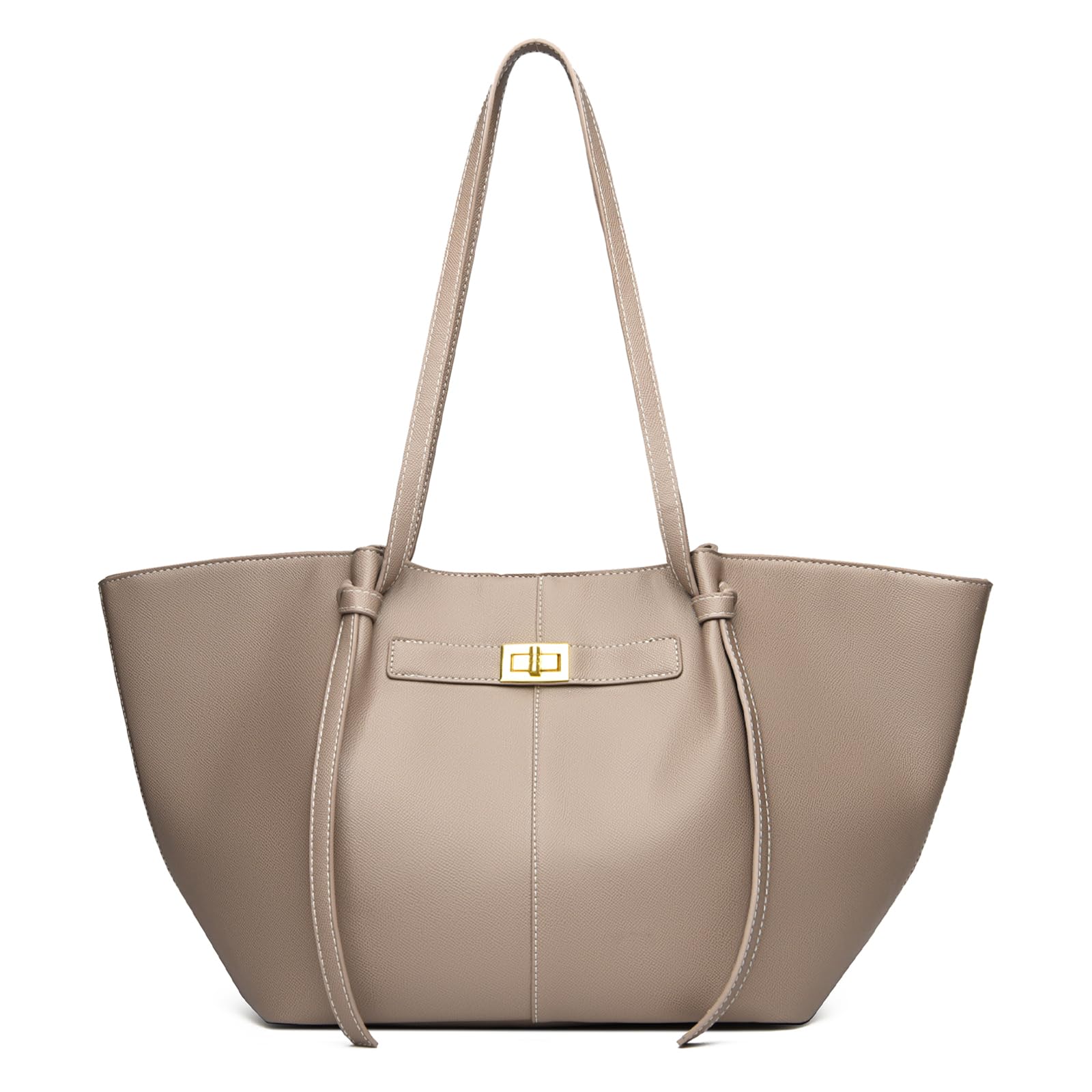 Handtasche Damen Groß Tote Bag Kunstleder Shopper Tasche Elegante Schultertasche Gross Umhängetasche Stilvoll Henkeltaschen Shopper Bag Handbags Tragetasche Beuteltasche Women's Totes