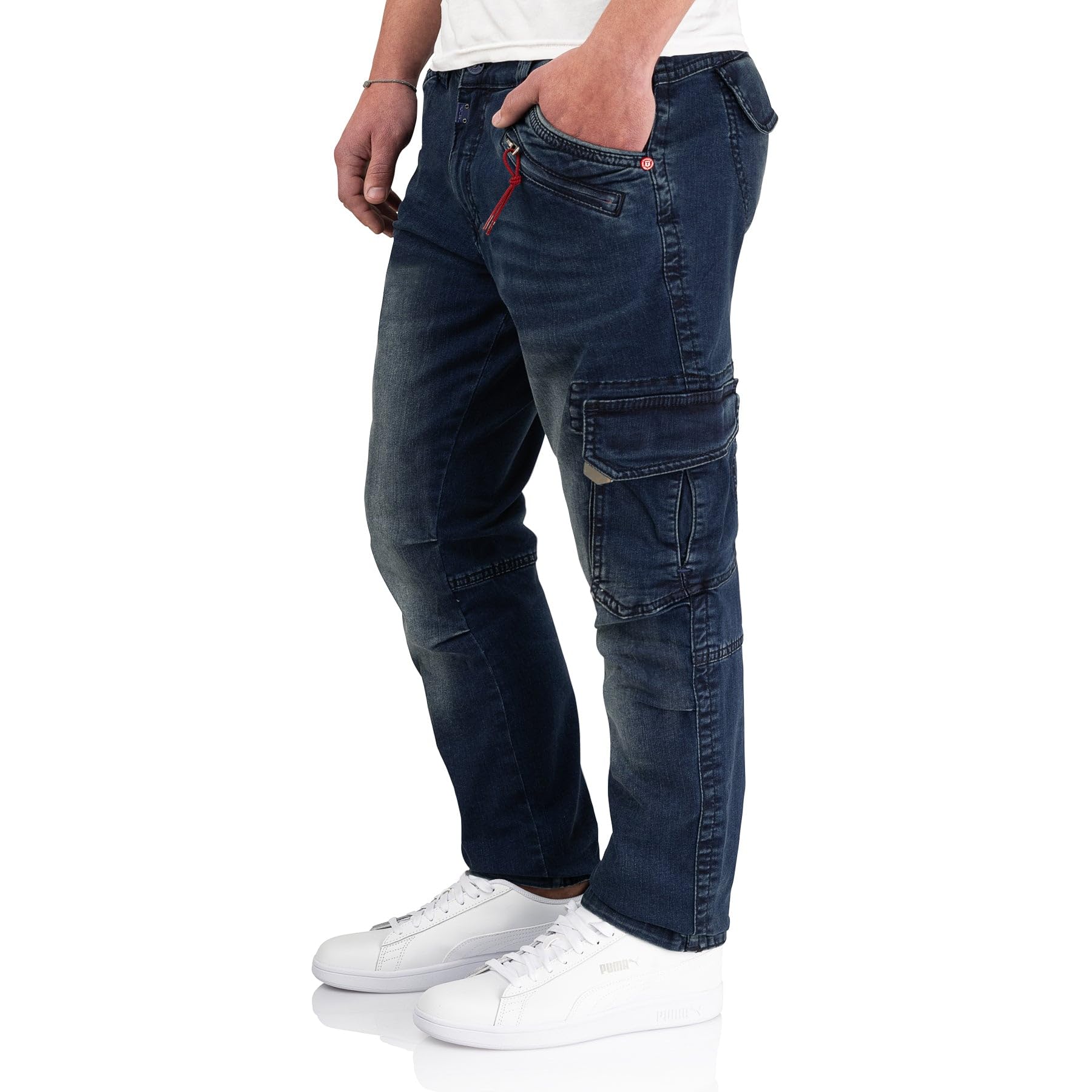Timezone RogerTZ Roger - Pantalones cargo para hombre, informales, modernos