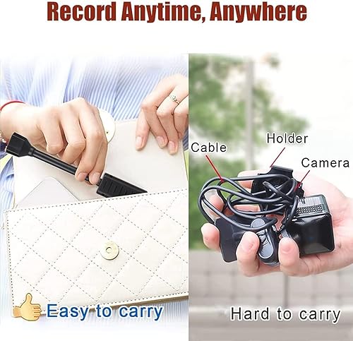 Miniatura 8 de GOWENIC Mini cámara 1080P, cámara de vigilancia interior con función de visión nocturna de detección de movimiento, para vigilancia, admite