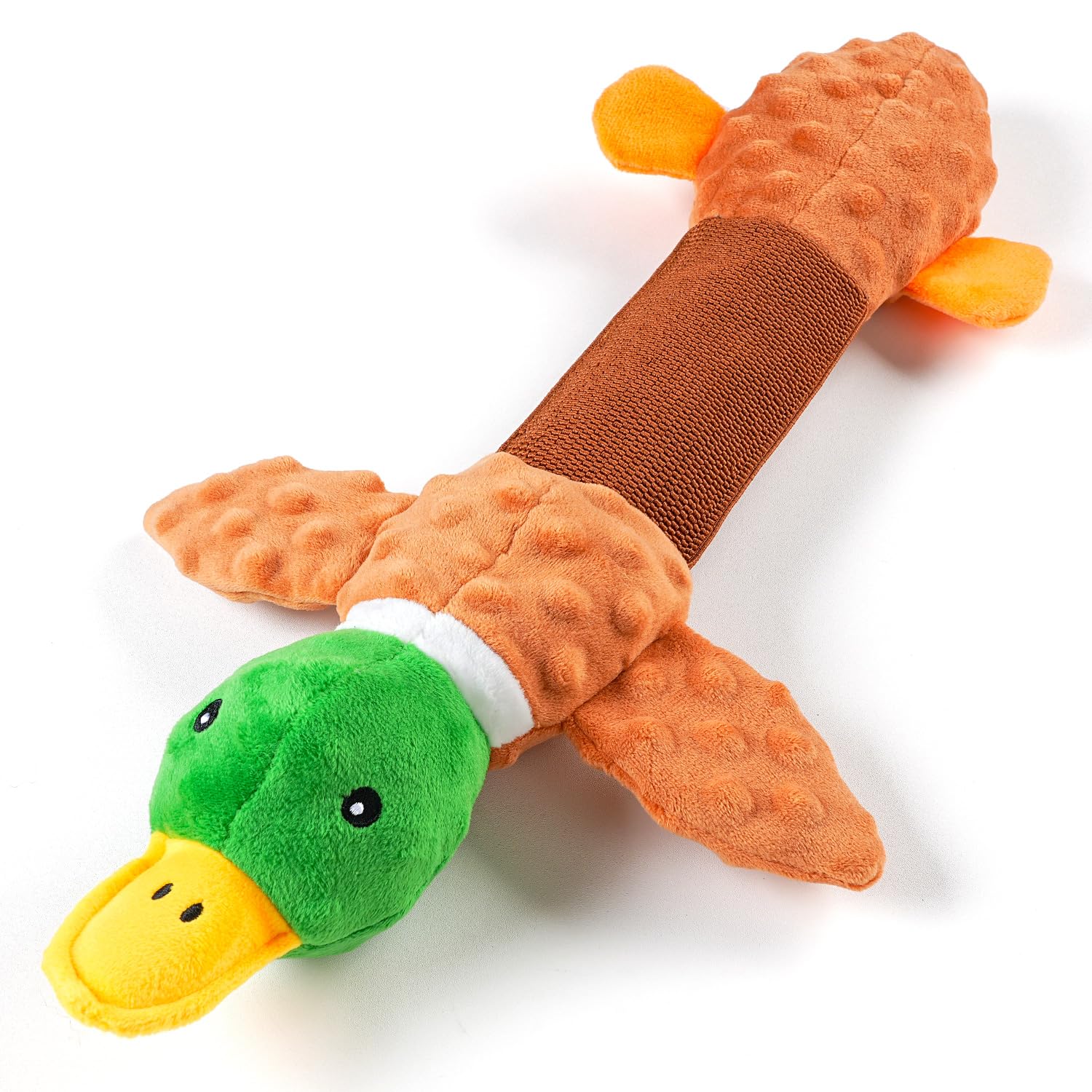 Sedioso Giocattolo per cani extra large, resistente, per cani di taglia grande, 50,8 cm, giocattolo interattivo per cani di taglia piccola, media e grande (anatra)