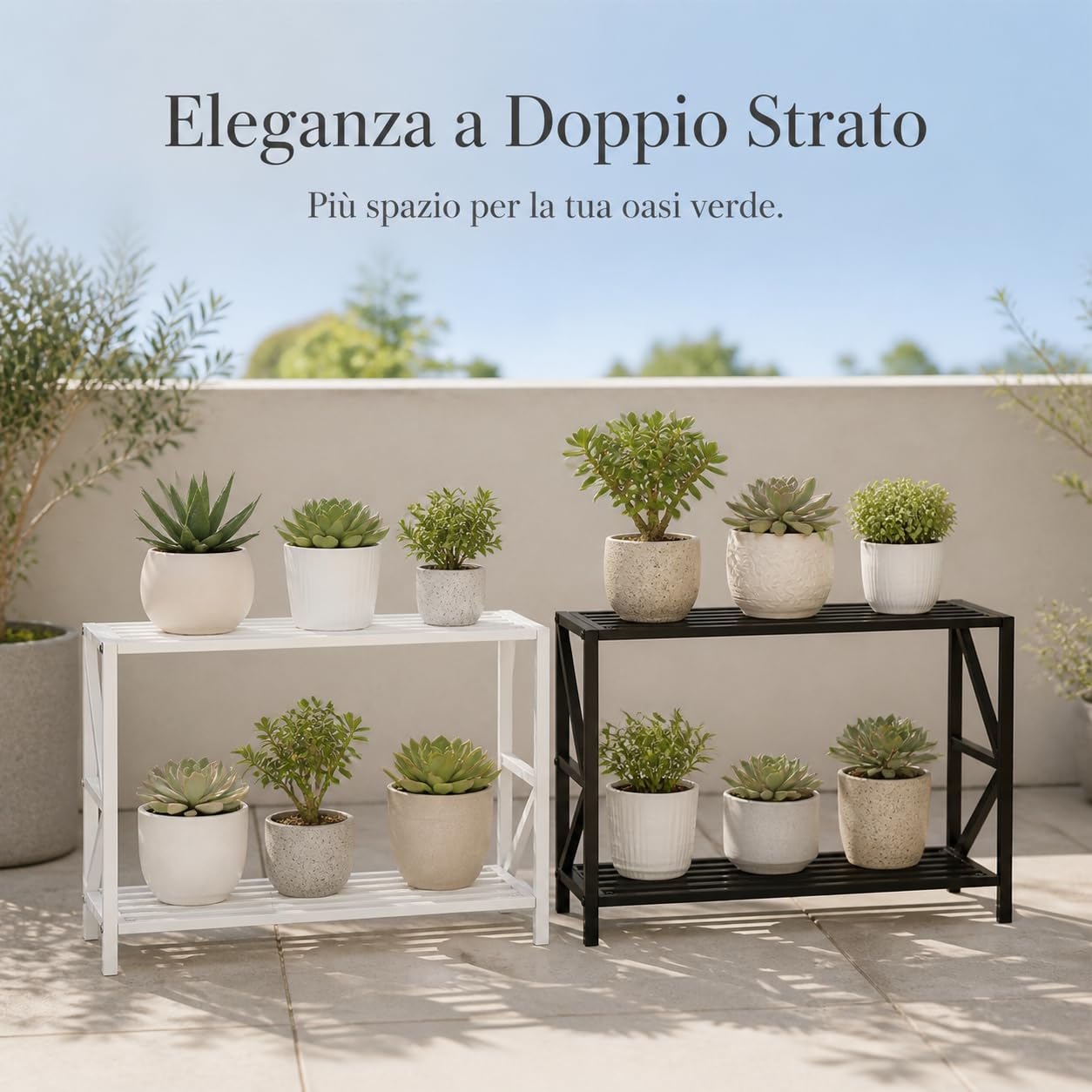 Supporto per Piante da Interno Metallo