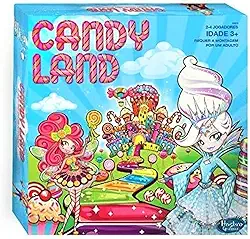 Hasbro Games, Jogo de Tabuleiro, Candy Land - Jogo para Crianças, 2 a 4 Jogadores - A partir de 3 Anos