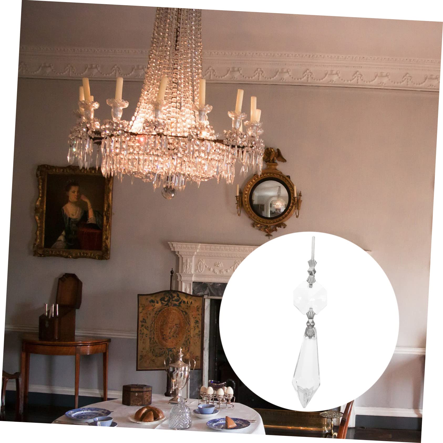 Belle Vous Doorzichtige Kristallen Traan Kroonluchter Hangers (20 Stuks) - 8,6 cm - Hangende Decoratie Kralen voor Kroonluchters, Prisma's, DHZ Zonnevanger Onderdelen, Bruiloft/Kerstfeest & Slingers Belle Vous Doorzichtige Kristallen Traan Kroonluchter Hangers (20 Stuks) - 8,6 cm - Hangende Decoratie Kralen voor Kroonluchters, Prisma's, DHZ Zonnevanger Onderdelen, Bruiloft/Kerstfeest & Slingers