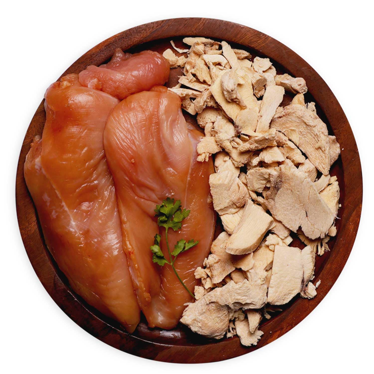 ALFIE & CLAIRE Premium Freeze-Dried Chicken Breast Dog and Cat Treats 50 GMS, All Life Stages