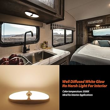 Reve detoile* ꙳ Amazon.com: Dream lighting RV Interior LED Vintage Dinette