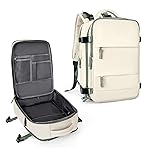 coowoz Large Travel Backpack For Women Men,Carry On Backpack,Hiking Backpacks Waterproof Outdoor Sports Rucksack Casual Daypack travel essentialsWhite Green