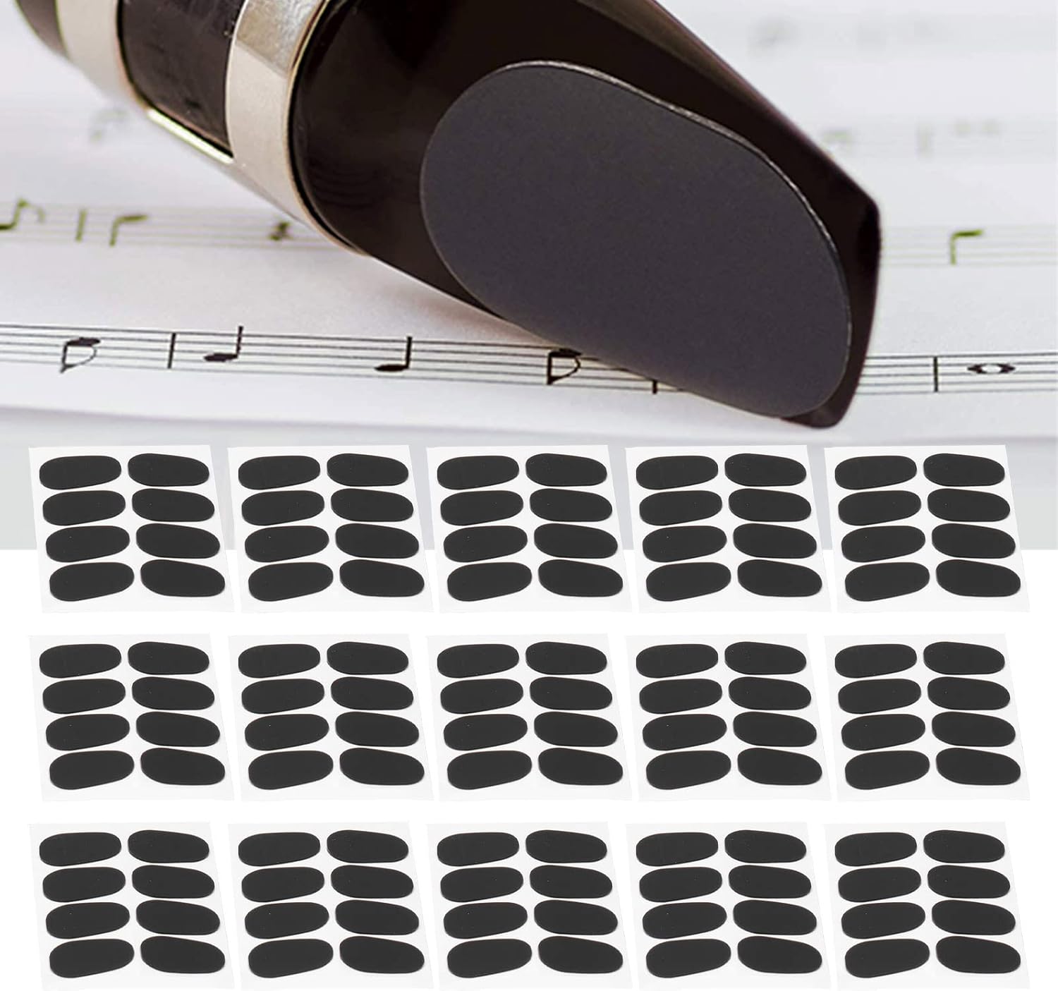 マウスピースクッション マウスピースパッチ クラリネットパッド サクソフォンアクセサリー クラリネット マウスピースパッド アルトテ