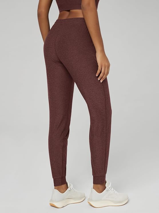 ODODOS Women's Performance Joggers - Ultra Soft odSTRATUM Tech Sweatpants Adjustable Mid Rise Pants with Pockets