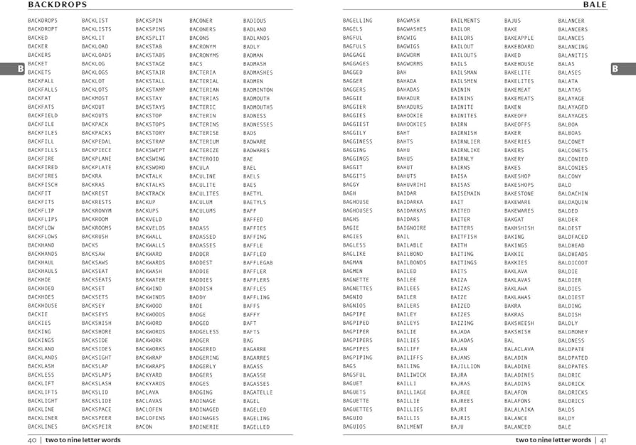 Word List Scrabble Word Finder
