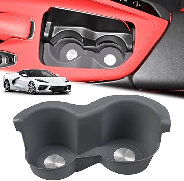 Drink Cup Holder Coaster Inserts Water Holder Compatible with C8 Corvette