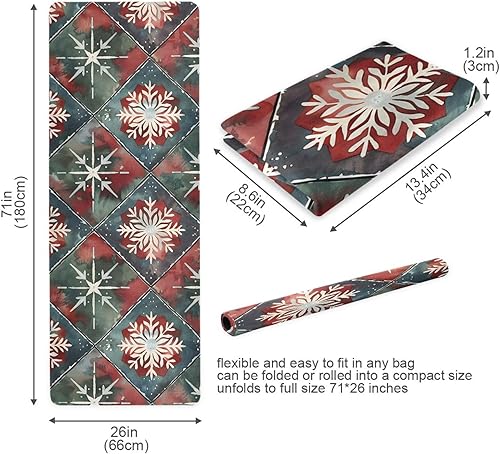 Miniatura 6 de Pattern Pattern Yoga Mat Non Slip Thick Kids Eco Friendly Rubber Workout Foldable Yoga Mat Women Exercise