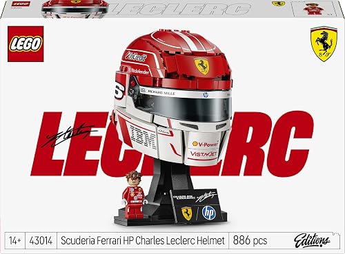 LEGO Editions Scuderia Ferrari HP Casque de Charles Leclerc 43014 - 8