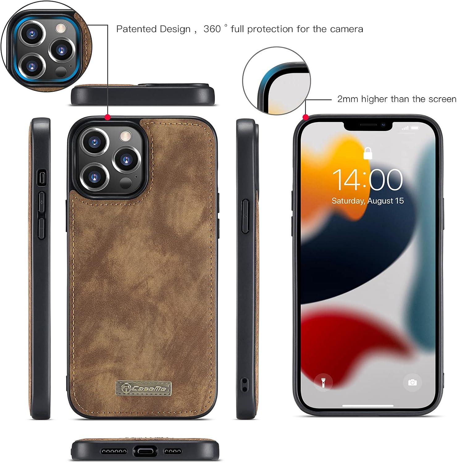 Exclusive Discount 50% Price iPhone 12 Pro/12 Case,AKHVRS Multi-Functional Leather Wallet Case with 11 Credit Card Holder and 2 in 1 Zipper Purse Detachable Magnetic Phone Cases for 6.1 inch - Brown Top Rated iPhone 12 Pro/12 Case,AKHVRS Multi-Functional Leather Wallet Case with 11 Credit Card Holder and 2 in 1 Zipper Purse Detachable Magnetic Phone Cases for 6.1 inch - Brown