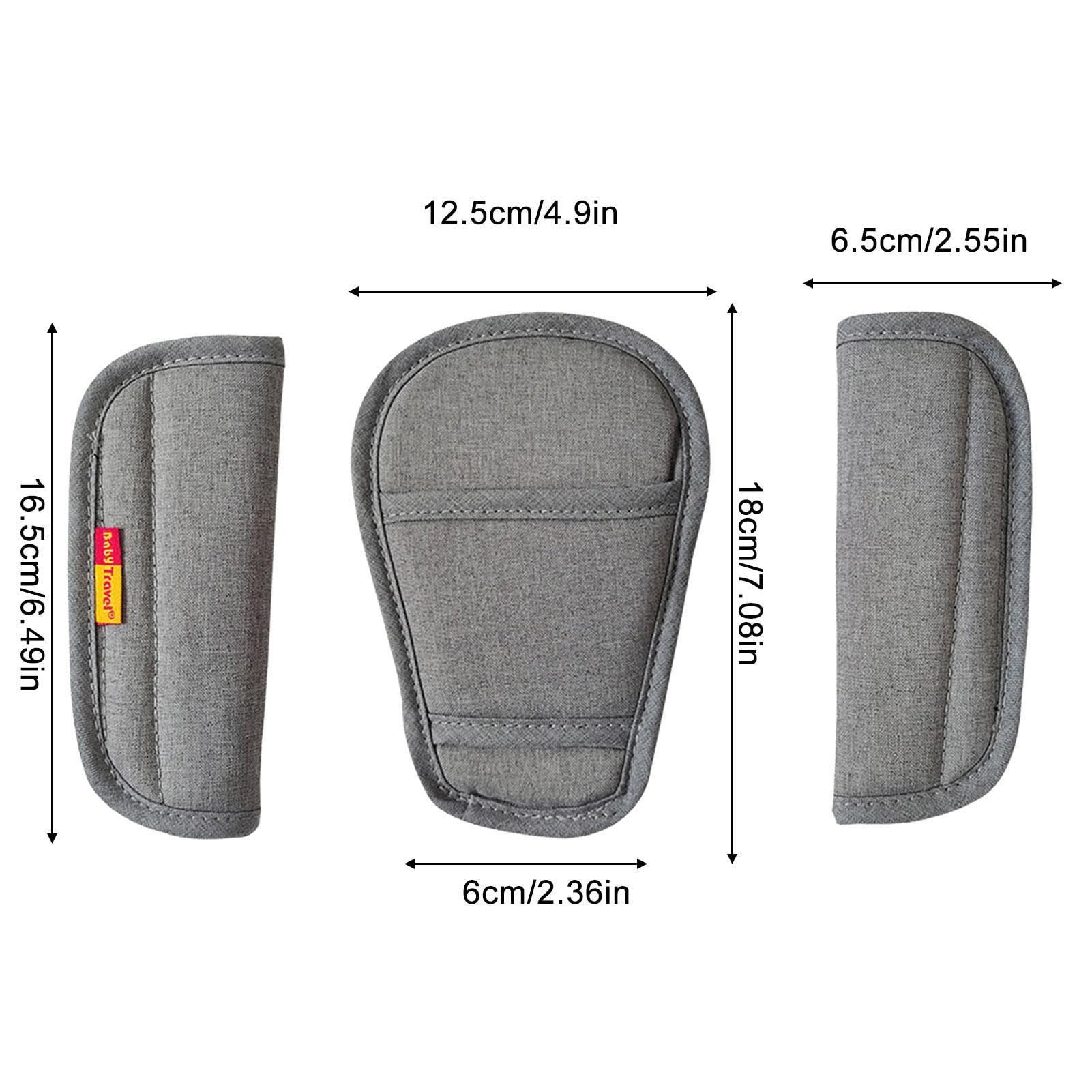 AOMIG Housse De Ceinture De Sécurité Pour Bébé, 3 Pièces Voiture