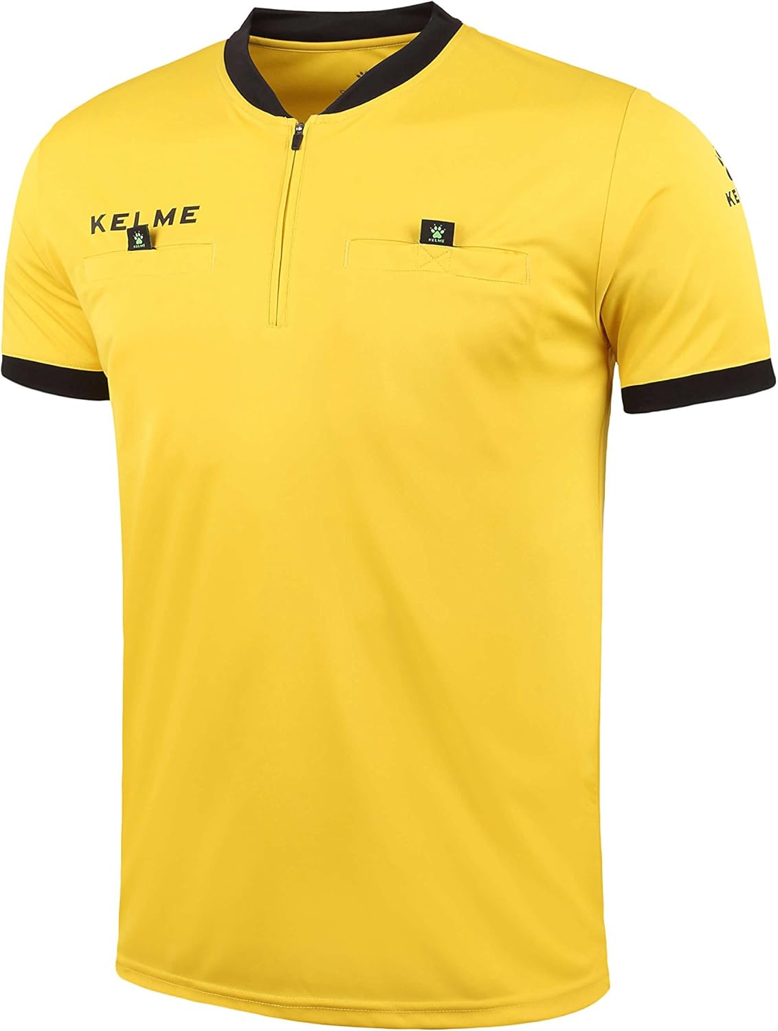 KELME Pro Soccer Referee Jersey Uniform Short Sleeve - Includes Ref Shirt and Shorts - Image 2