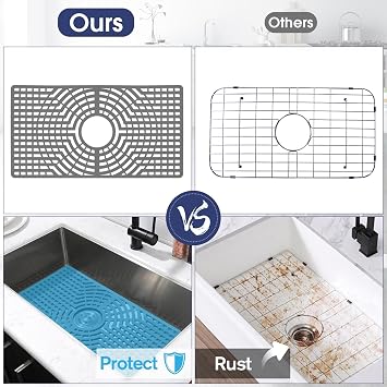 Sink Protector 26x14 with Edge Protector 30x4