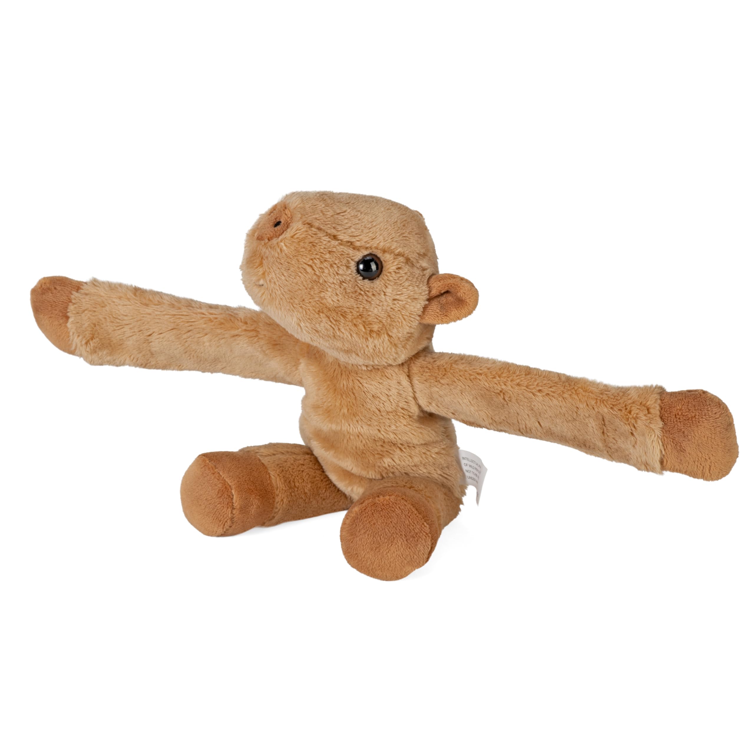 Wild Republic Huggers Capybara, Gift for Kids, Plush Toy, Fill is Spun Recycled Water Bottles, 8 Inches