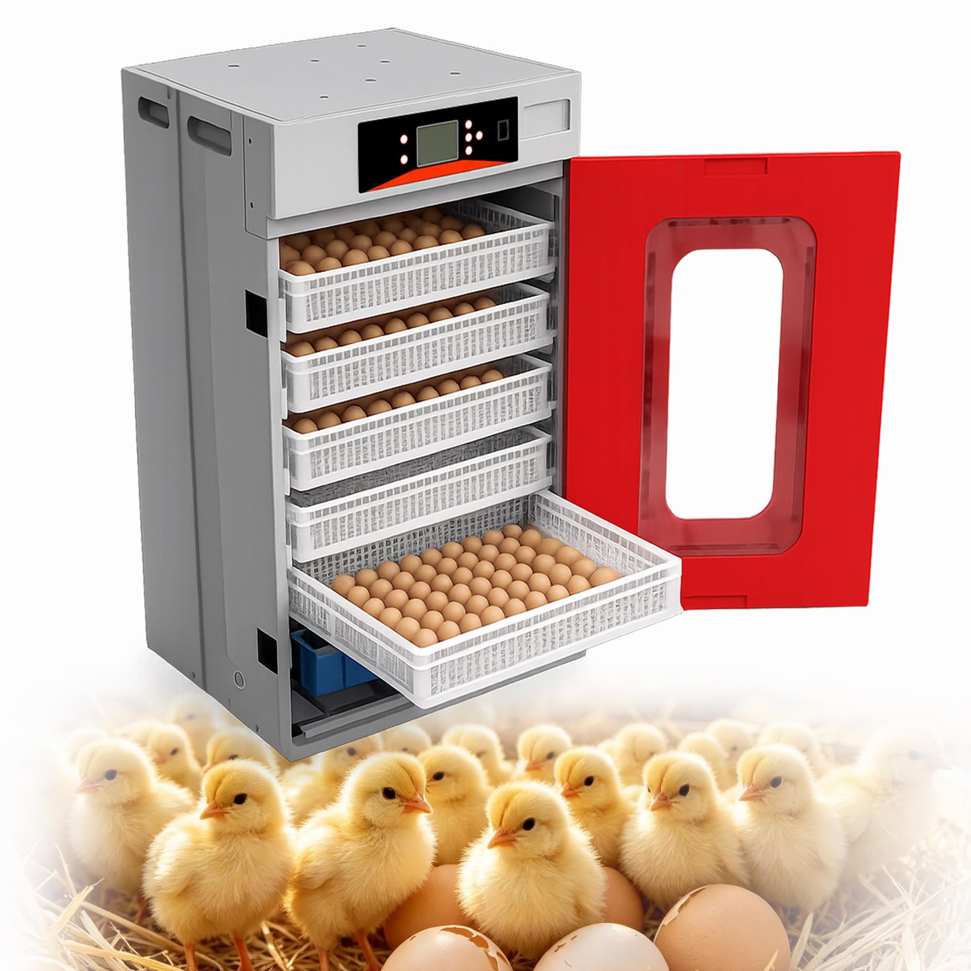 Incubatrice Automatica con Controllo di Temperatura e umidità
